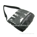 Black Canvas Mans Sport Single Shoulder Sling Bag